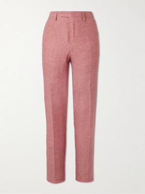 Phillip Tapered Linen Suit Trousers Phillip Tapered Linen Suit Trousers