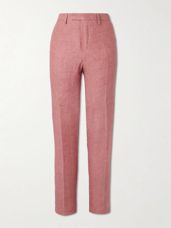 Phillip Tapered Linen Suit Trousers Phillip Tapered Linen Suit Trousers