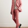 Phillip Tapered Linen Suit Trousers - OU Phillip Tapered Linen Suit Trousers - OU