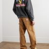 Speed Series Garment-Dyed Printed Cotton-Jersey Hoodie - OU Speed Series Garment-Dyed Printed Cotton-Jersey Hoodie - OU