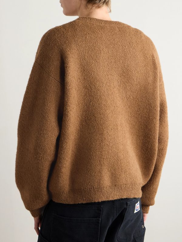 Jacquard-Knit Alpaca-Blend Sweater - BK Jacquard-Knit Alpaca-Blend Sweater - BK