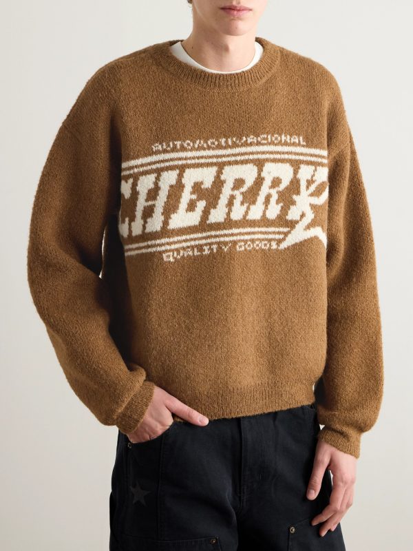 Jacquard-Knit Alpaca-Blend Sweater - FR Jacquard-Knit Alpaca-Blend Sweater - FR