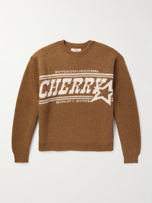 Jacquard-Knit Alpaca-Blend Sweater Jacquard-Knit Alpaca-Blend Sweater
