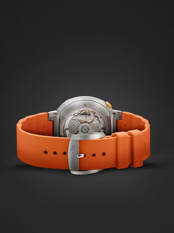 Cut Automatic 36mm Stainless Steel and Rubber Watch, Ref. No. 403234WW00 - E2
