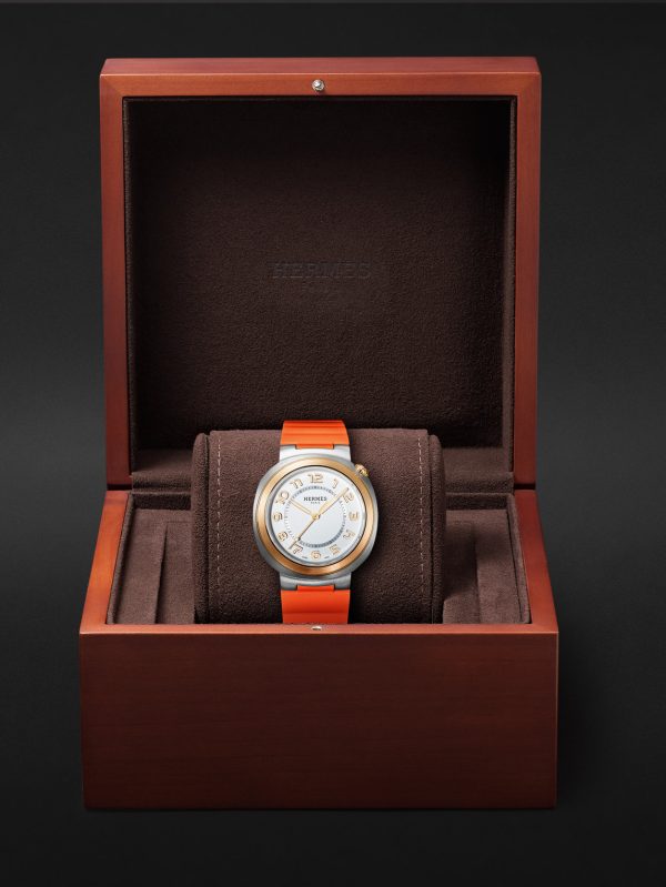 Cut Automatic 36mm Stainless Steel and Rubber Watch, Ref. No. 403234WW00 - E3
