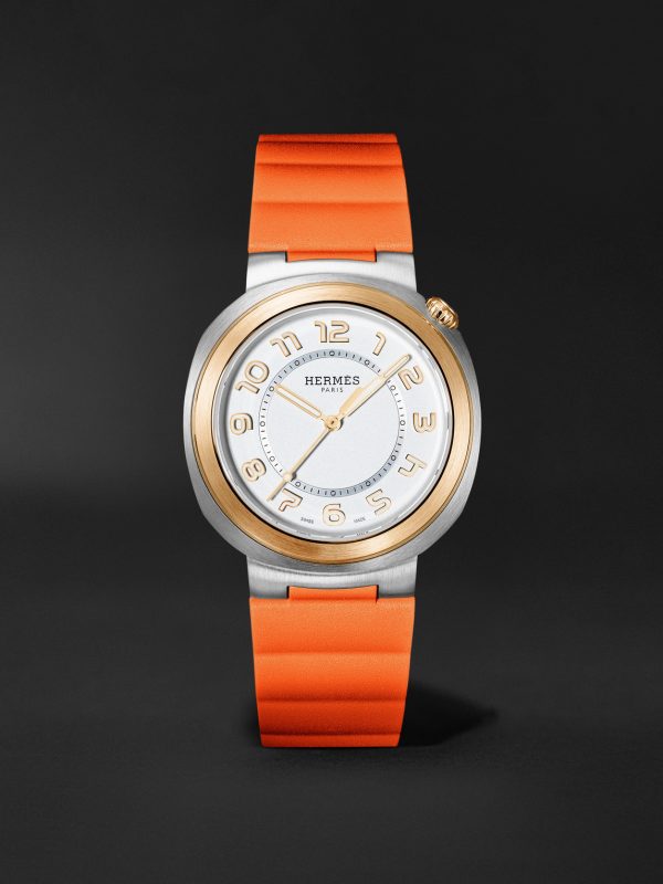 Cut Automatic 36mm Stainless Steel and Rubber Watch, Ref. No. 403234WW00
