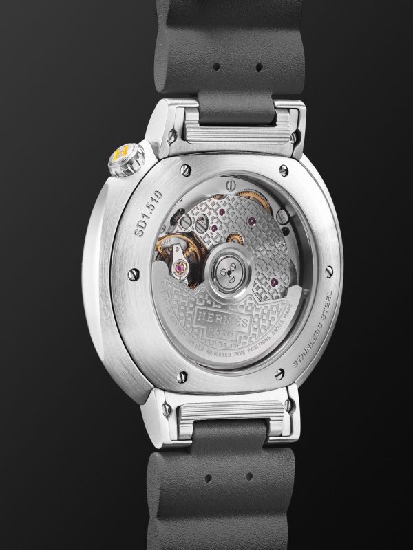 Cut Automatic 36mm Stainless Steel and Rubber Watch, Ref. No 404924WW00 - BK Cut Automatic 36mm Stainless Steel and Rubber Watch, Ref. No 404924WW00 - BK