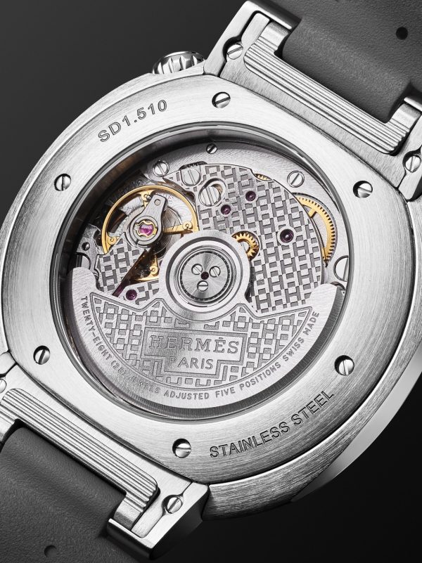 Cut Automatic 36mm Stainless Steel and Rubber Watch, Ref. No 404924WW00 - E1 Cut Automatic 36mm Stainless Steel and Rubber Watch, Ref. No 404924WW00 - E1