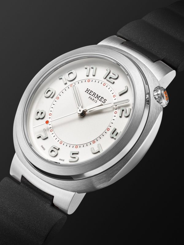 Cut Automatic 36mm Stainless Steel and Rubber Watch, Ref. No 404924WW00 - FR Cut Automatic 36mm Stainless Steel and Rubber Watch, Ref. No 404924WW00 - FR