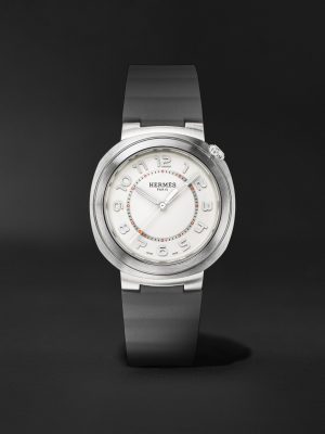 Cut Automatic 36mm Stainless Steel and Rubber Watch, Ref. No 404924WW00 Cut Automatic 36mm Stainless Steel and Rubber Watch, Ref. No 404924WW00