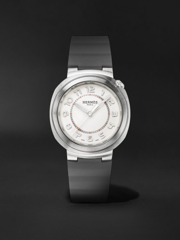 Cut Automatic 36mm Stainless Steel and Rubber Watch, Ref. No 404924WW00 Cut Automatic 36mm Stainless Steel and Rubber Watch, Ref. No 404924WW00