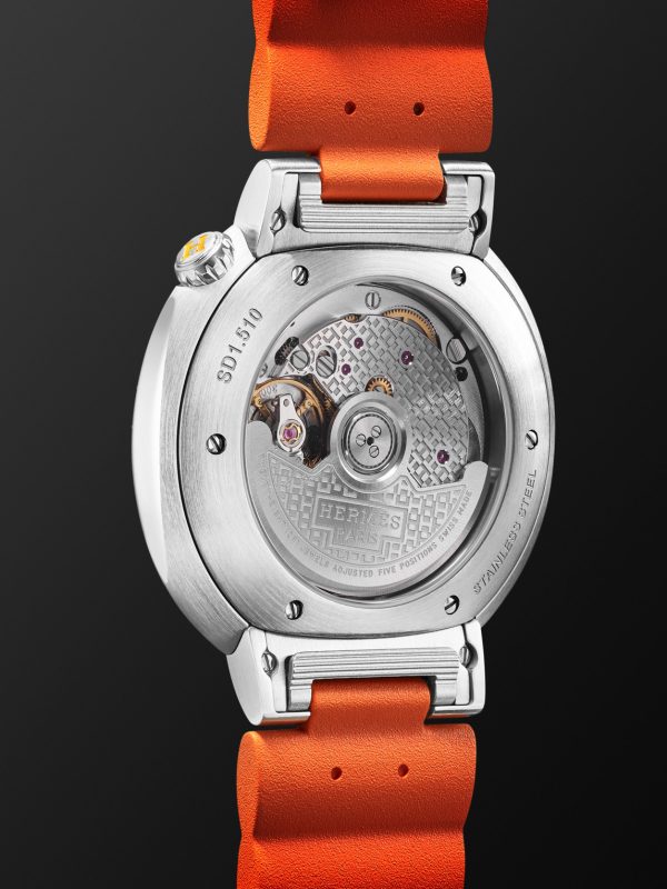 Cut Automatic 36mm Stainless Steel and Rubber Watch, Ref. No. 403195WW00 - BK Cut Automatic 36mm Stainless Steel and Rubber Watch, Ref. No. 403195WW00 - BK