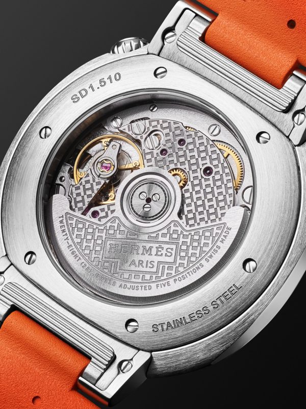 Cut Automatic 36mm Stainless Steel and Rubber Watch, Ref. No. 403195WW00 - E1 Cut Automatic 36mm Stainless Steel and Rubber Watch, Ref. No. 403195WW00 - E1