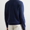 Logo-Embroidered Cotton-Jersey Sweatshirt - BK Logo-Embroidered Cotton-Jersey Sweatshirt - BK
