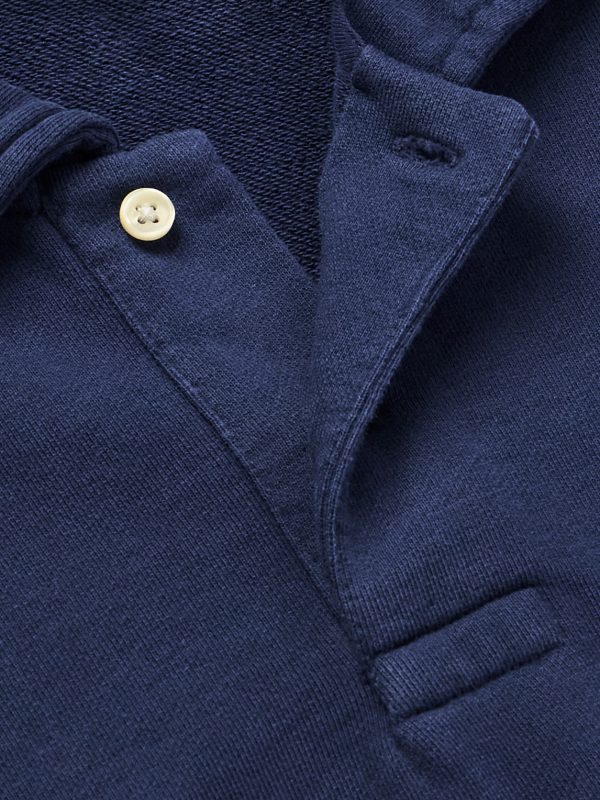 Logo-Embroidered Cotton-Jersey Sweatshirt - CU Logo-Embroidered Cotton-Jersey Sweatshirt - CU