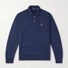 Logo-Embroidered Cotton-Jersey Sweatshirt Logo-Embroidered Cotton-Jersey Sweatshirt