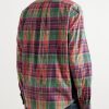 Checked Cotton Shirt - BK Checked Cotton Shirt - BK