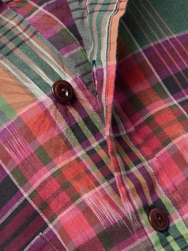 Checked Cotton Shirt - CU Checked Cotton Shirt - CU