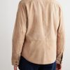 Reversible Logo-Appliquéd Suede and Shell Overshirt - BK Reversible Logo-Appliquéd Suede and Shell Overshirt - BK