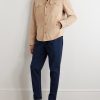 Reversible Logo-Appliquéd Suede and Shell Overshirt - OU Reversible Logo-Appliquéd Suede and Shell Overshirt - OU