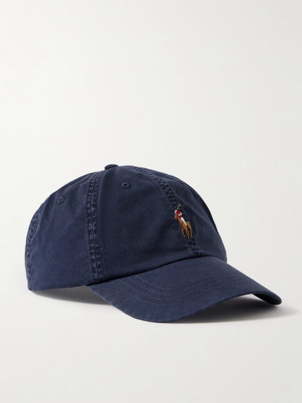 Logo-Embroidered Cotton-Blend Twill Baseball Cap