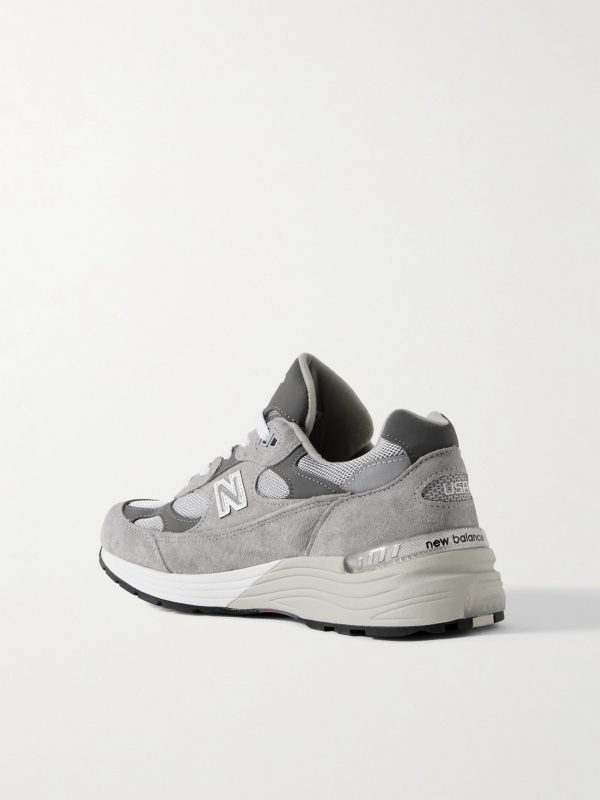 M992 Suede, Nubuck and Mesh Sneakers - BK M992 Suede, Nubuck and Mesh Sneakers - BK