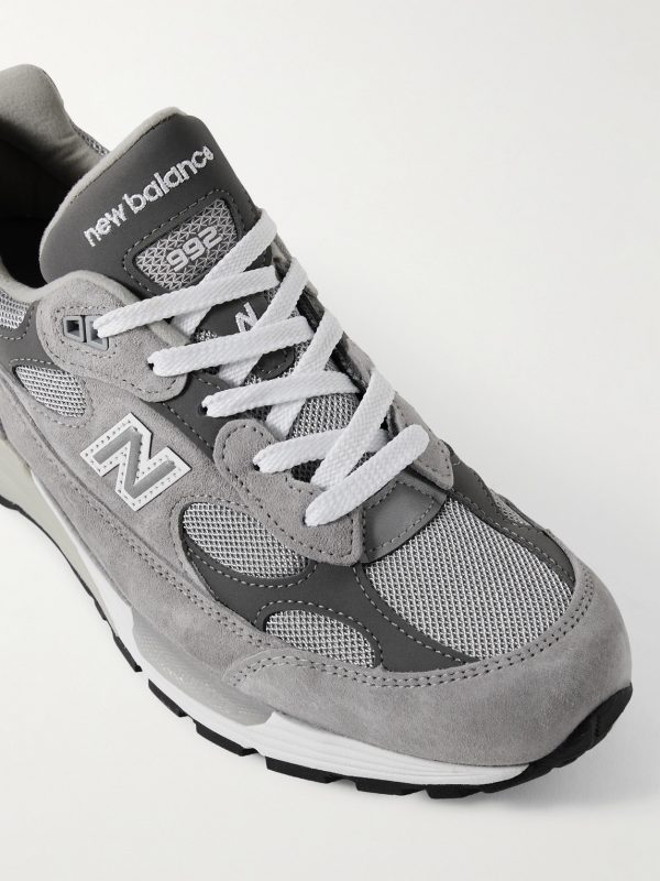 M992 Suede, Nubuck and Mesh Sneakers - CU M992 Suede, Nubuck and Mesh Sneakers - CU