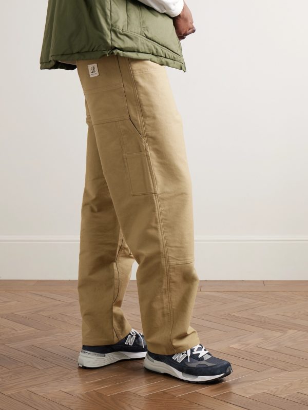 M992 Leather-Trimmed Suede, Nubuck and Mesh Sneakers - OU