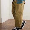 M992 Leather-Trimmed Suede, Nubuck and Mesh Sneakers - OU M992 Leather-Trimmed Suede, Nubuck and Mesh Sneakers - OU