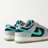 Dunk Low Retro Leather and Twill Sneakers - BK Dunk Low Retro Leather and Twill Sneakers - BK