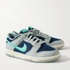 Dunk Low Retro Leather and Twill Sneakers - FR Dunk Low Retro Leather and Twill Sneakers - FR