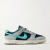 Dunk Low Retro Leather and Twill Sneakers Dunk Low Retro Leather and Twill Sneakers
