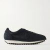 LD-1000 Suede-Trimmed Twill Sneakers LD-1000 Suede-Trimmed Twill Sneakers