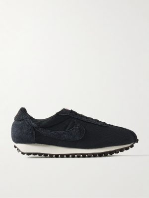 LD-1000 Suede-Trimmed Twill Sneakers LD-1000 Suede-Trimmed Twill Sneakers