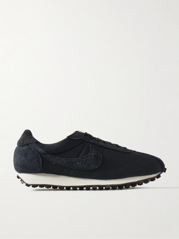 LD-1000 Suede-Trimmed Twill Sneakers LD-1000 Suede-Trimmed Twill Sneakers