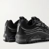 Air Max TL 2.5 Rubber-Trimmed Leather and Mesh Sneakers - BK Air Max TL 2.5 Rubber-Trimmed Leather and Mesh Sneakers - BK