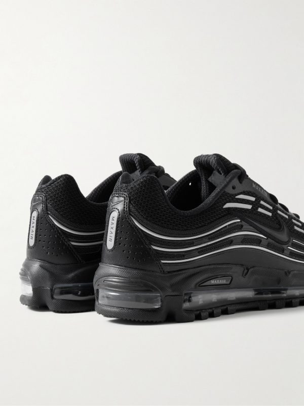 Air Max TL 2.5 Rubber-Trimmed Leather and Mesh Sneakers - BK Air Max TL 2.5 Rubber-Trimmed Leather and Mesh Sneakers - BK