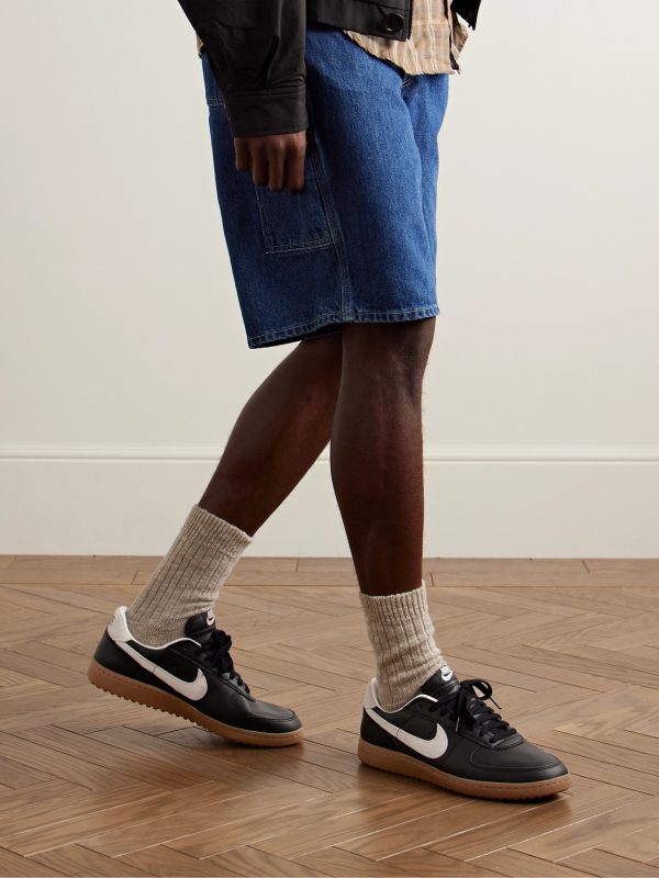 Field General 82 SP Suede-Trimmed Perforated-Leather Sneakers - OU Field General 82 SP Suede-Trimmed Perforated-Leather Sneakers - OU