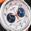 Arceau Chronographe Automatic 42mm Stainless Steel and Leather Watch, Ref. No. 404111WW00 - CU