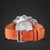 Arceau Chronographe Automatic 42mm Stainless Steel and Leather Watch, Ref. No. 404111WW00 - E2