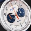 Arceau Chronographe Automatic 42mm Stainless Steel and Leather Watch, Ref. No. 403964WW00 - CU Arceau Chronographe Automatic 42mm Stainless Steel and Leather Watch, Ref. No. 403964WW00 - CU