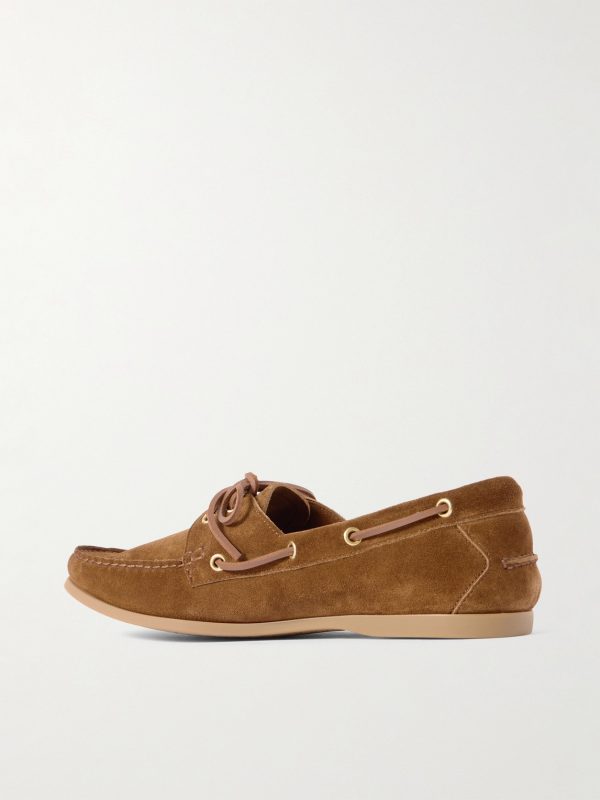 Robin Suede Boat Shoes - BK Robin Suede Boat Shoes - BK