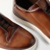 Playtime Scritto Venezia Leather Slip-On Sneakers - CU Playtime Scritto Venezia Leather Slip-On Sneakers - CU