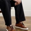 Playtime Scritto Venezia Leather Slip-On Sneakers - OU Playtime Scritto Venezia Leather Slip-On Sneakers - OU