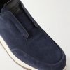 Échappée Scritto Suede Slip-On Sneakers - CU Échappée Scritto Suede Slip-On Sneakers - CU