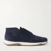 Échappée Scritto Suede Slip-On Sneakers Échappée Scritto Suede Slip-On Sneakers