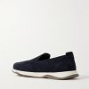 Echappe Suede Slip-On Sneakers - BK Echappe Suede Slip-On Sneakers - BK