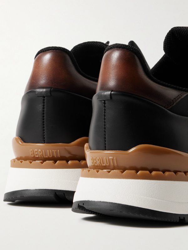 Fast Track Torino Leather and Shell Sneakers - CU