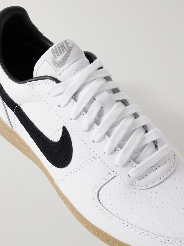 Field General 82 SP Suede-Trimmed Leather Sneakers - CU