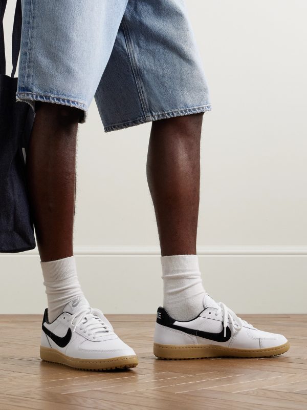 Field General 82 SP Suede-Trimmed Leather Sneakers - OU